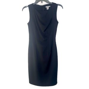 2/$20💥 H&M Classic Black Sleeveless Dress Sz 2 Bin N